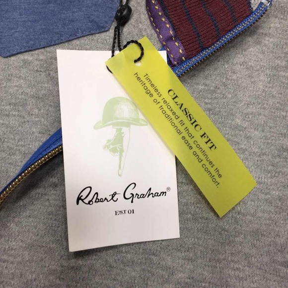 Robert Graham Elliot 1/4 Zip Sweater - Picture 5 of 6